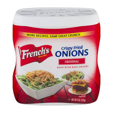 You can also keep the onions warm. French S French Fried Onions Large 6oz 170g Cannister American Food Store