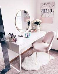 New Makeup Vanity Ideas Bedrooms Simple Ideas Pink Bedroom Decor Room Decor Simple Bedroom