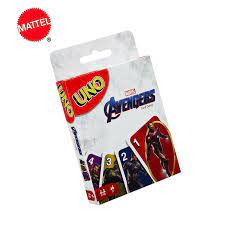 Source high quality products in hundreds of categories wholesale direct from china. Mattel Marvel Avengers Uno Card Games Family Funny Entertainment Board Game Poker Cards Box For Party Kids Birthday Gift Gdj80 Card Games Aliexpress