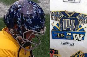 Early Look At Winnipeg Bluebombers New Uniform Sportslogos Net News