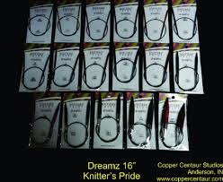 Maybe you would like to learn more about one of these? Knitter S Pride Dreamz 16 Circular Knitting Needles Us 13 9mm Copper Centaur Studios