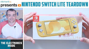 Nintendo Switch Lite Teardown The Electronics Inside Youtube