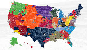 Nfl Fan Map Where Are Your Teams Followers