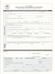 Business Tax Receipt Application Fill Out And Sign Printable Pdf Template Signnow