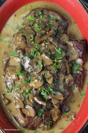 Pressure Cooker Cream Of Mushroom Pot Roast Strictlydelicious Pressure Cooker Pot Roast Pot Roast Recipes Pork Roast Crock Pot Recipes