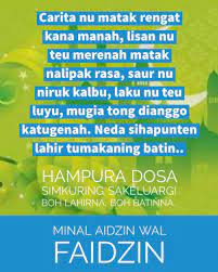 We did not find results for: 25 Ucapan Selamat Hari Raya Idul Fitri 2019 Bahasa Sunda