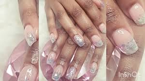Swarovski, nail charms, wraps/decals, glitter, nail tips, tools/storage, & all the nail supply you would ever need: Glitter Ombre Acrylic Nails Youtube