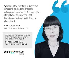 womeninmaritime #leadership #breakingbarriers