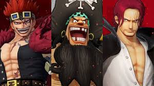 Teach (blackbeard), and eustass kid. One Piece Pirate Warriors 4 Eustass Kid Marshall D Teach Blackbeard And Shanks Trailers Gematsu