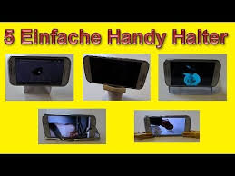 5 Einfache Schnelle Smartphone Halterungen Selber Machen Diy Handy Halterung Bauen Handyhalter Youtube Halte Durch Handyhalter Handy
