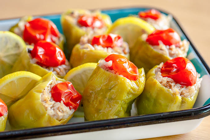 Olive Oil Stuffed Vegetables
