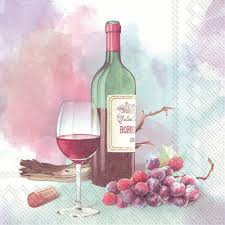 For Connoisseurs Cocktail Napkins In 2020 Diy Wine Glasses Cocktail Napkins Wine Bottle