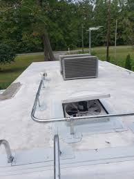 But the roof should first it is a good idea to prepare an alternate way to go up or down the roof aside from the ladder. Applying Rubber Roof Coating To Your Camper So Easily Distracted