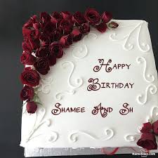 Birthday Song With Name App Apk Download Happy Bday Image Shamee And Sh Happy Birthday Cake Photo Happy Birthday Cake Images Happy Birthday Cake Writing