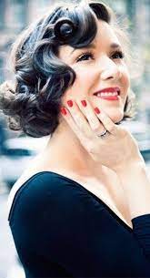 Fishtail braid prom hairstyles for short hair. Hairstyles Inspired By The 40 S The Haircut Web Short Wedding Hair Vintage Hairstyles Tutorial Vintage Hairstyles