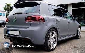 Die oberfläche ist sehr fein und zudem kratzfest. Vw Golf Folie Grau Matt Combat Grey Car Wrapping 21