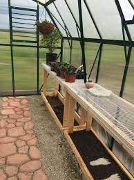 How to build a greenhouse kit. 16 Shelving For Greenhouse Green Houses Ideas Greenhouse Diy Greenhouse Greenhouse Shelves