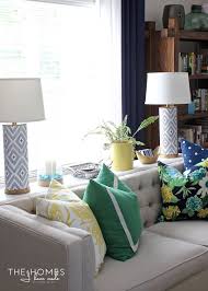 Nah, just prop 'em up on the couch. A 10 Minute Sofa Table Using Ikea Parts The Homes I Have Made