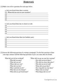 Maybe you would like to learn more about one of these? Past Simple Questions Speaking Lesson Plan 39 Yourenglishsource