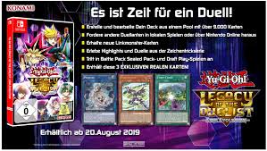 Compete against other players online with your custom deck, then challenge them in battle pack draft and sealed play! Jetzt Vorbestellen Yu Gi Oh Legacy Of The Duelist Link Evolution Ntower Dein Nintendo Onlinemagazin