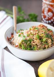 The instant pot does really well with ground meats. Ground Turkey Veggie Brown Rice Bowls Life Is But A Dish