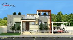 Single Storey Elevation 3d Front View For Single Floor