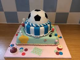 Birthday Cake For Brother In Law My Football Music Science Sewing Cake For My Sister And Brother In Law S Joint 40th Birthday Party Sewing Cake Cake 40th Birthday Parties