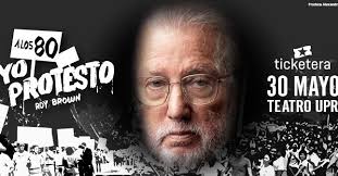 🎙️¡Ya falta menos! 🎶 No se pierdan el concierto de Roy Brown, el próximo  🗓️ viernes 30 de mayo a las 8:00 pm en nuestro Teatro UPR . 🎟️  https://www.ticketera.com/events/detail/a-los-80-yo-protesto-roy-brown