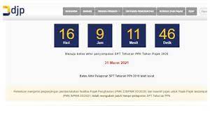 Lapor Spt Tahunan Sebelum 31 Maret 2021 Login Djponline Pajak Go Id Ini Caranya Tribunnews Com Mobile