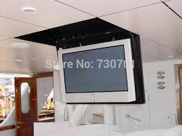 Place plasma screens in a central location in a large room or building using ceiling tv mounts for visibility from every direction. Motorized Electric Hidden Flip Down False Ceiling Led Lcd Ceiling Tv Lift Mount Hanger Holder Remote Control 110v 250v Controller Electric Controller Controlcontrol Remote Aliexpress