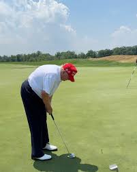 It was an honor hosting 2X US Open Champion brysondechambeau at the  iconic trumpgolfbedminster for his series Break 50  Featuring  realdonaldtrump this video showcases Bryson and President
