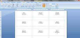 Label 121 excel simpan dan ingat nama file dan difolder mana anda menyimpan file yang telah anda buat, agar nanti mudah ditemukan saat word label mengaksesnya. Download Tom N Jerry 103