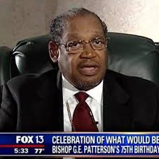 Bishop G. E. (that's Gilbert Earl) Patterson is not only remembered here in  the Greater Memphis Community as everybody's Bishop, a preaching phenom, a  prolific expositor of the Old Testament, dynamic and