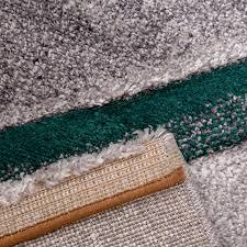 Esprit teppich grau grün rosa kurzflor » rica «. Designer Moderner Wellen Teppich Wohnzimmer Inneneinrichtung Neu Grun Vimoda Homestyle