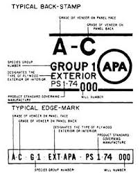 softwood plywood grades