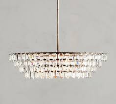 Elsbeth metal arc sectional floor lamp. Alma Crystal Chandelier Pottery Barn