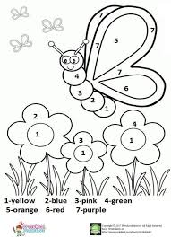 Pdf book download is exclusive for members. Color By Number Spring Worksheet For Kids Kindergarten Coloring Pages Coloring Worksheets For Kindergarten Math Coloring Worksheets