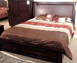 Holloway Bedroom With A Warm Cottage Design Bathed In A Woody Medium Brown Finish That Flows Beautifully Over The Thic Bed Bedroom Collection Ashley Furniture