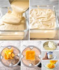Whether you are making chocolate or vanilla frosting, it only takes 3 ingredients! Homemade Mango Ice Cream Recipe No Ice Cream Maker Recipetin Eats