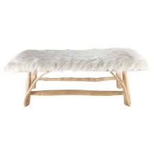 Seating Banc Teck Banc Pour Chambre Decoration Osier