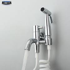 Maybe you would like to learn more about one of these? Bathroom Toilet Bidet Sprayer Kit Black Chrome Wall Mounted Bidet Faucet Solid Brass Cold Water Tap 3 Meter Hose Bidets Aliexpress