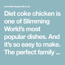 Diet Cola Chicken Recipe With Images Cola Chicken Diet Cola Slimming World Chicken Recipes