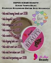 Leave on for up to. Ready Stok Super Scrub Beauty Berasaskan Bunga Cengkih Shopee Malaysia