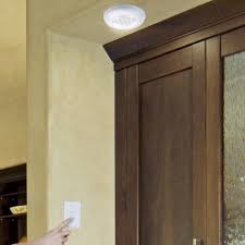 Light an entryway space with this outdoor flushmount led ceiling light in a stylish bronze finish. Cordless Under Cabinet Light Ceiling Wall Light With Remote Control Light Switch By Everyday Home Walmart Com Walmart Com