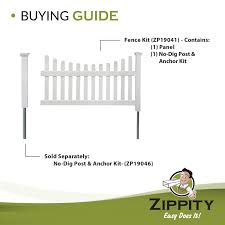 Zippity Outdoor Products 3 5 Ft H X 6 Ft W All American Vinyl Fence Panel Reviews Wayfair