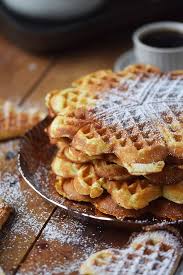 Frischkase Waffeln Am Stiel Fur Unterwegs Cream Cheese Waffles On A Stick For Road Trips Rezept Waffel Am Stiel Waffeln Susse Teilchen