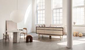 We offer a comprehensive collection of originally designed chairs, tables and many home accessories for the discerning. Garde Hvalsoe Presents Framed A New Kitchen Model Mixing Wood Copper Zinc