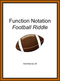 Function Notation Football Riddle Distance Learning Order Of Operations Notations Algebra I