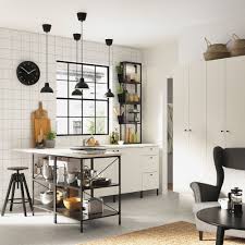 Les espaces restreints ne sont pas oubliés et le mobilier de cuisine mobalpa se plie à vos quatre volontés. Enhet Hoekkeuken Antraciet Wit Ikea Cuisine Mur De Briques Decoration Maison Ikea