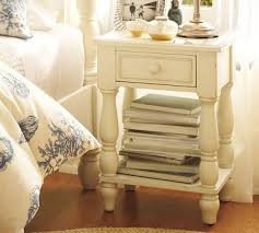 Caroline Bedside Table Pottery Barn With Images White Bedside Table Bedside Table Cottage Furniture